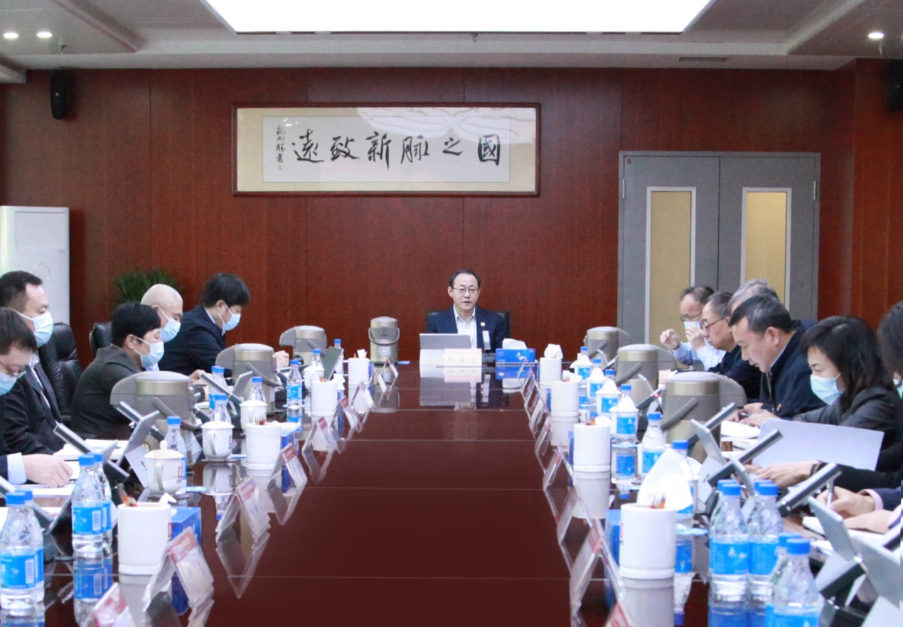 中(zhong)國(guo)國(guo)新(xin)黨委(wei)專(zhuan)題傳(chuan)達學(xué)習貫徹黨的(de)十九屆六中(zhong)全會精(jīng)神